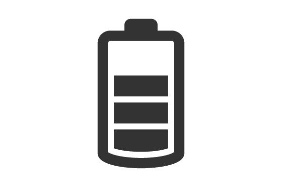 Battery Level Icon Graphics for Modern Web Design