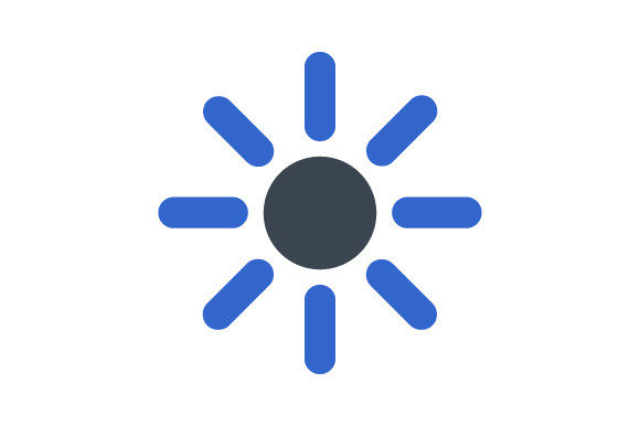 Brightness, Light, Sun Icon