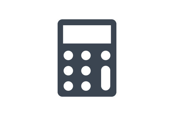 Calculator, Budget Icon for Modern Branding