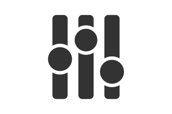 Control Panel Icon: A Crafters’ Graphic Design Asset