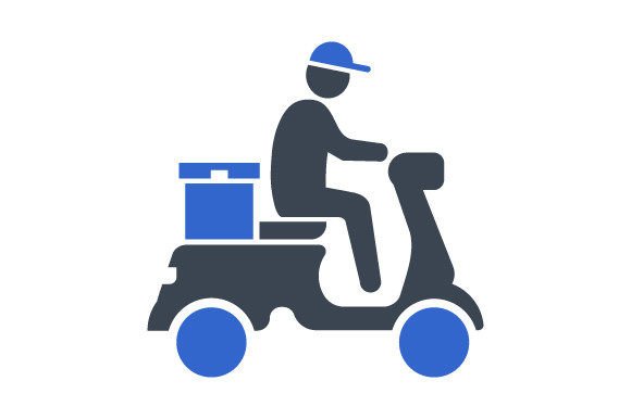 Courier Boy Icon
