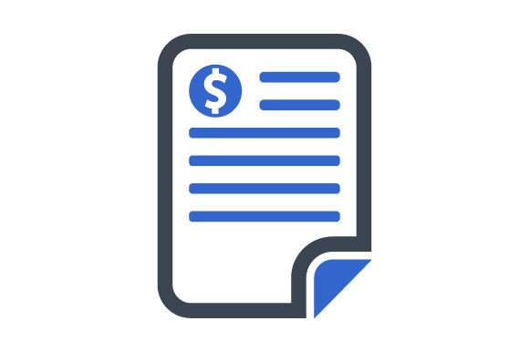 Financial Document Icon