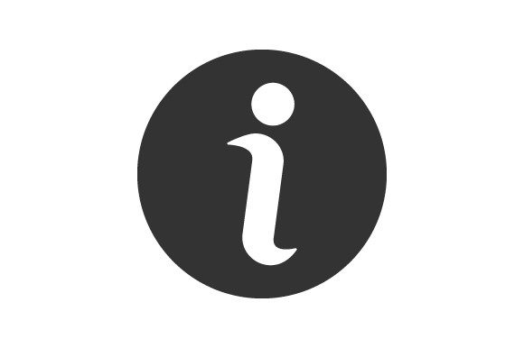 Info Icon for Modern Design