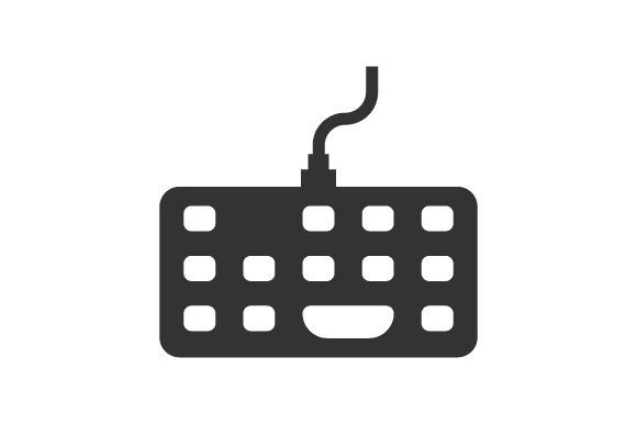 Keyboard Icon for Crafters
