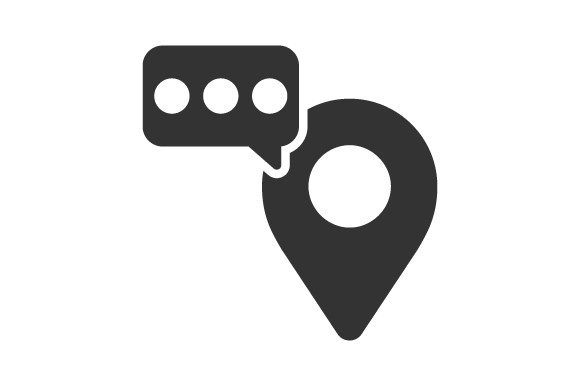 Location Address Icon Graphics