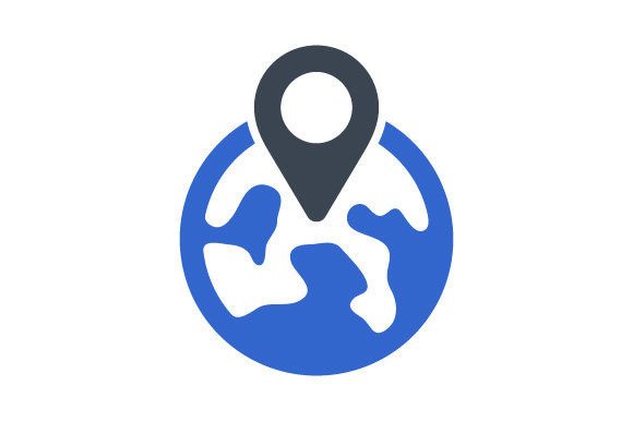 Location Mark Icon Graphics for Crafting