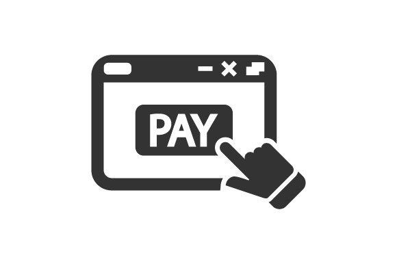 Online Pay Icon: A Reliable Graphic for Digital Selling