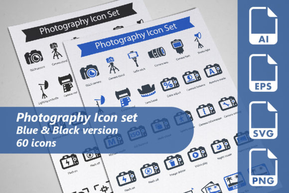 Photography Icon Set: A Graphic Designer’s Take on Branding Essentials