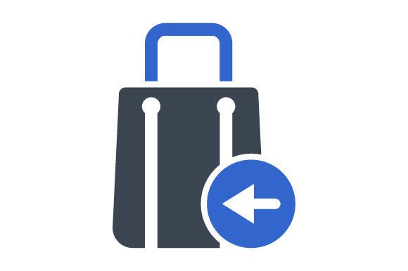 Return Icon for Modern Graphics